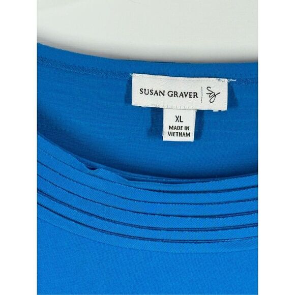 Susan Graver Poly Spandex tunic Size X Large - Picture 3 of 8